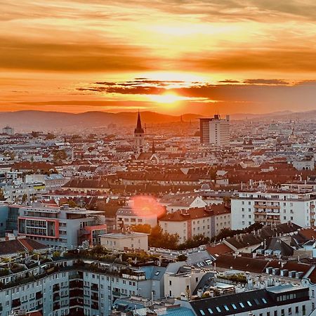 Triiiple Level 20 - Sonnenwohnen Apartment Mit Parkplatz Und Fantastischem Ausblick Wien Ngoại thất bức ảnh