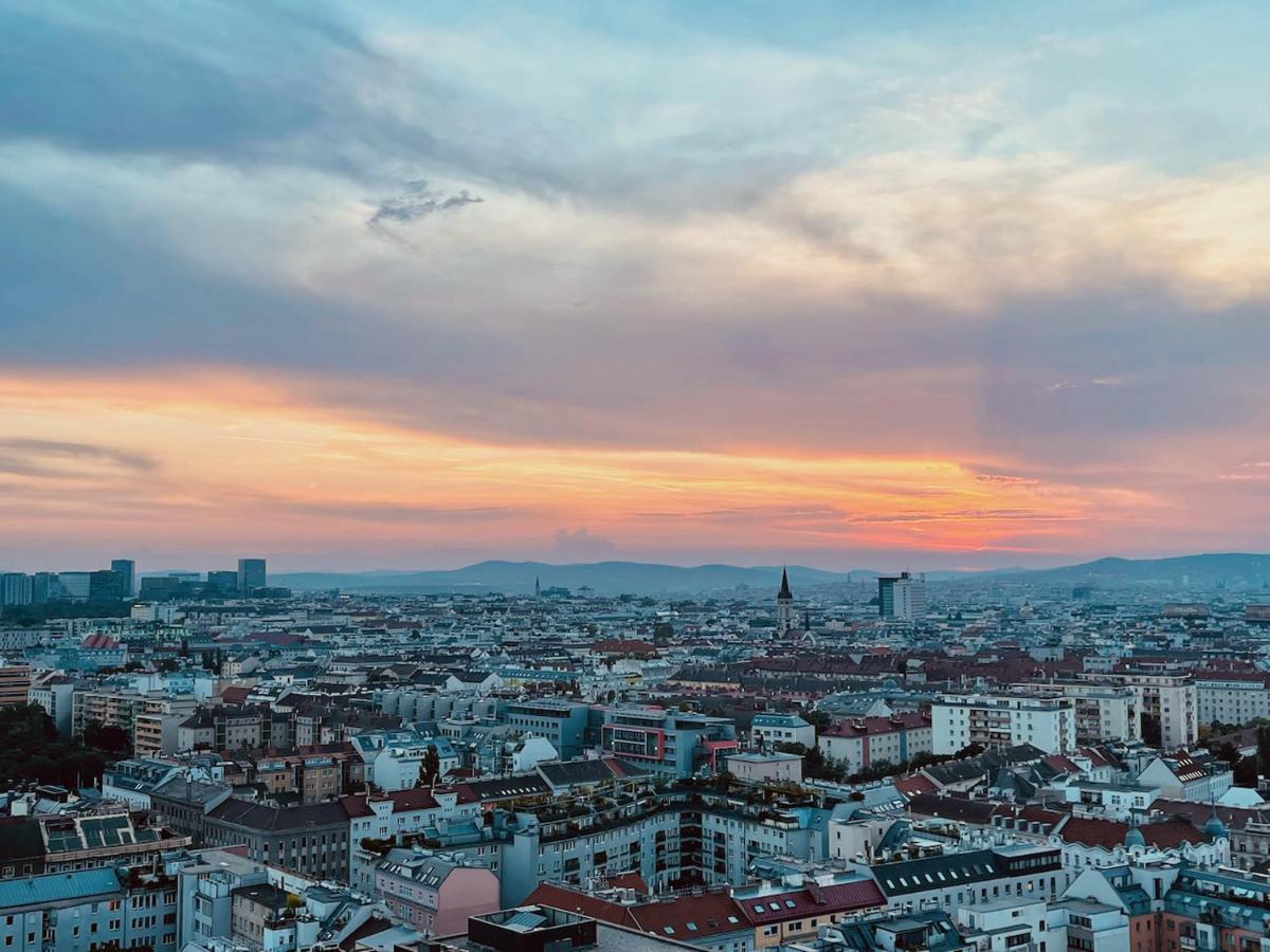 Triiiple Level 20 - Sonnenwohnen Apartment Mit Parkplatz Und Fantastischem Ausblick Wien Ngoại thất bức ảnh