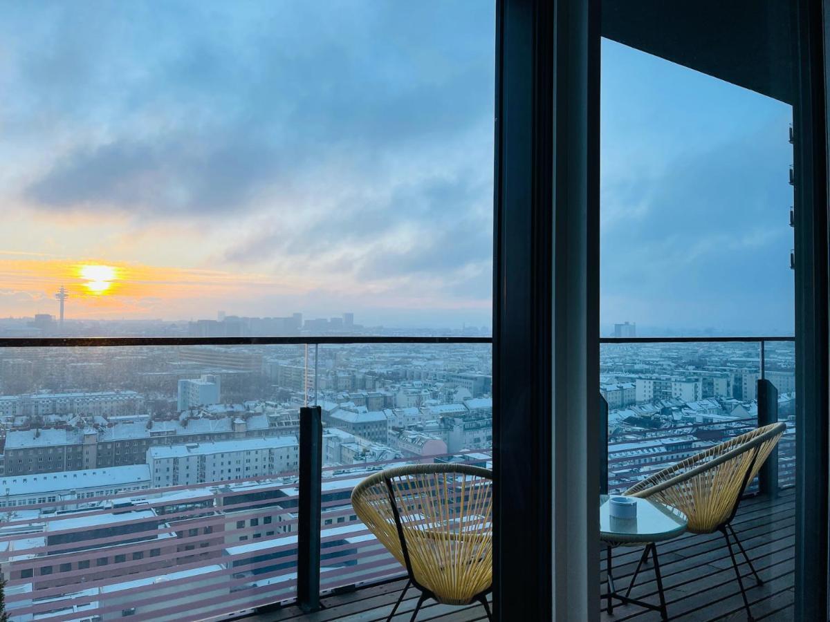 Triiiple Level 20 - Sonnenwohnen Apartment Mit Parkplatz Und Fantastischem Ausblick Wien Ngoại thất bức ảnh