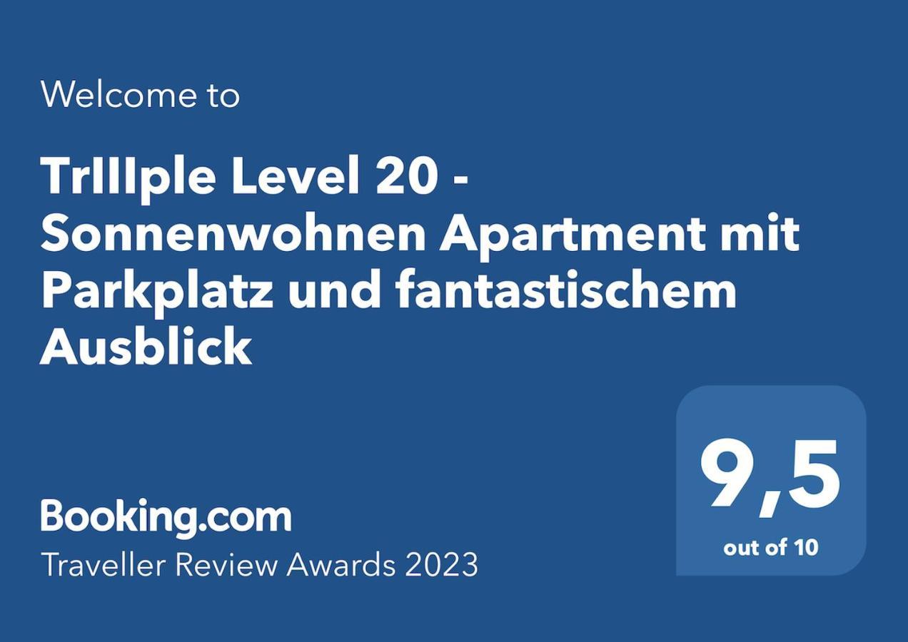 Triiiple Level 20 - Sonnenwohnen Apartment Mit Parkplatz Und Fantastischem Ausblick Wien Ngoại thất bức ảnh